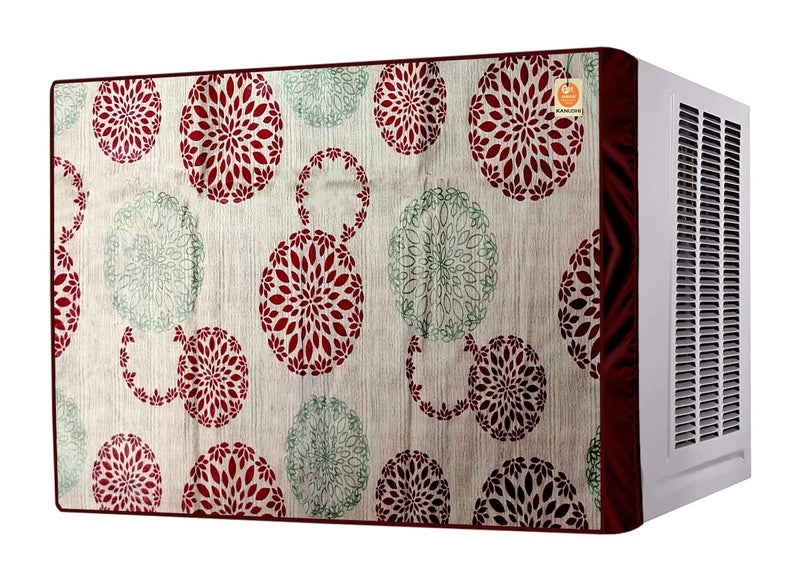KANUSHI industries® 100% Waterproof And Dustproof Window Front AC Cover 1.5 to 2.0 Ton Capacity (AC-WIN-FRONT-W.F-NW-NEW-11) - Image 1
