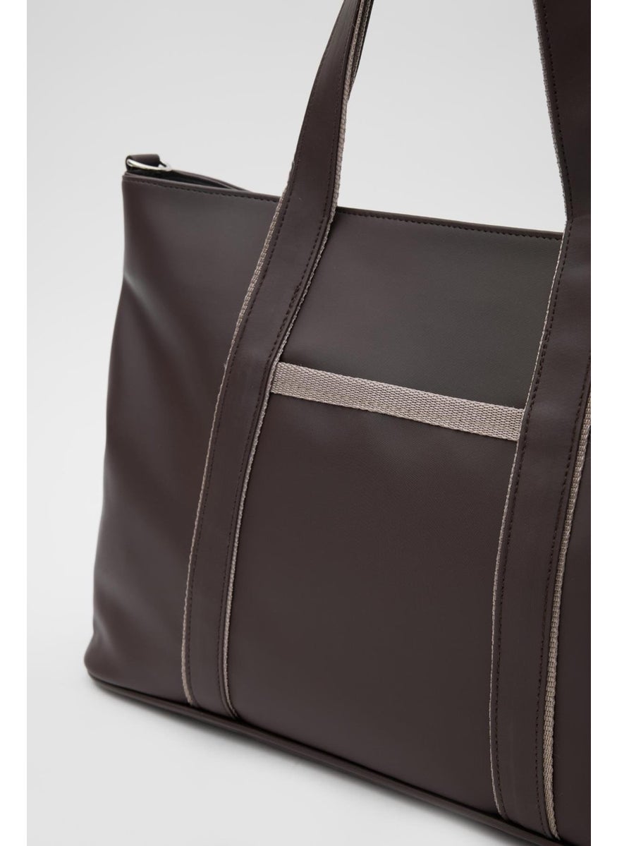 Shule Bags Pablo Bitter Coffee Shoulder Bag  - Image 4