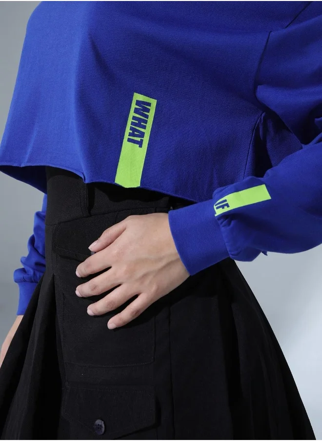 Hubberholme Blue T-Shirt For Women