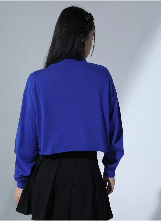 Hubberholme Blue T-Shirt For Women