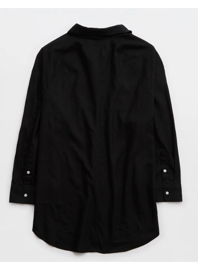 آري من امريكان ايجل Blend Cover Button Down Shirt