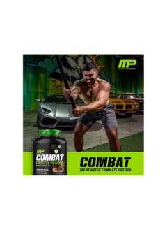 MusclePharm Combat Protein Powder, Protein Powder Drink Mix, Chocolate Milk Flavour, 4.1Lb  - Image 5