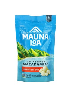 Mauna Loa Mauna Loa, Dry Roasted Macadamias, Hawaiian Sea Salt, 4 oz (113 g)  - Image 1