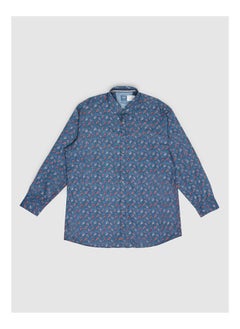 Olymp Collared Neck Long Sleeve Floral Shirt  - Image 1