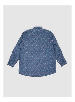 Olymp Collared Neck Long Sleeve Floral Shirt  - Image 2