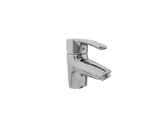 Oceanic Wash Basin Mixer SL89-2 – Chrome Bathroom Faucet, Deck Mounted, Single Lever, Hot & Cold, Brass Body