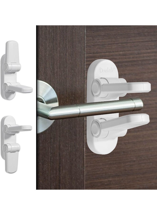Driddle Door Lever Lock Baby Safety (2 Pack) - Image 1