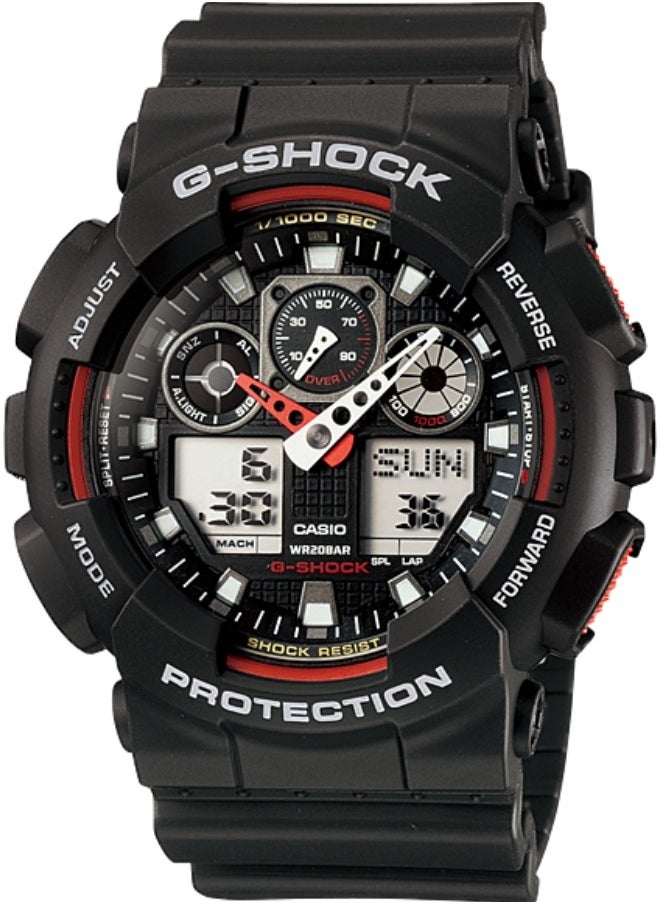 Casio G-Shock Analog Digital Black Men's Watch GA100-1A4 - pzsku/ZDA441A08580970484F0EZ/45/_/1727321240/af73d6a0-f8ae-4e20-a8b7-69dc705d9e6e