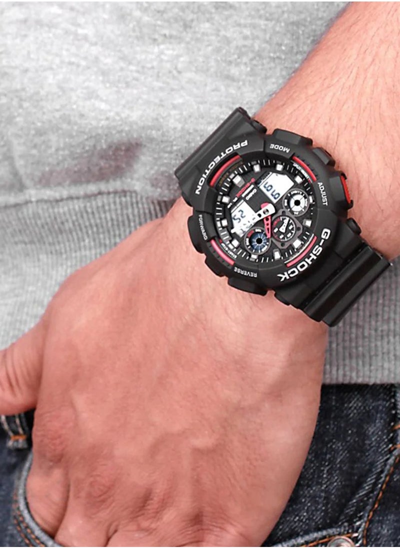 Casio G-Shock Analog Digital Black Men's Watch GA100-1A4 - pzsku/ZDA441A08580970484F0EZ/45/_/1727321252/f1f9b188-a1c0-4180-ba20-faa615b5e1fb