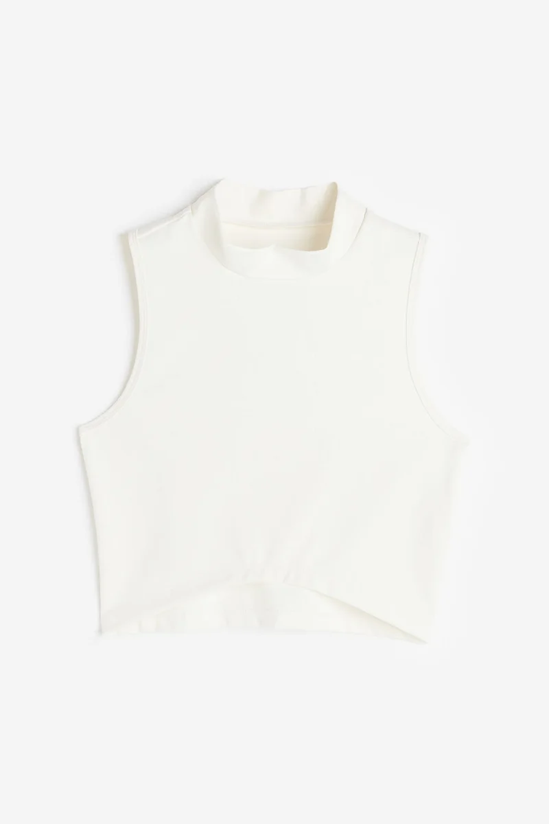 H&M Knitted Crop Top