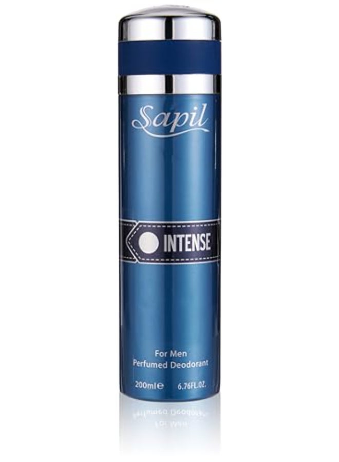 Sapil Intense Deodorant Spray for Men Scented Deodorant for LongLasting Odor Protection Lemon Ginger and Lavender Deodorant Spray Keeps You Fresh and Odor Free All Day 676 oz - Image 1