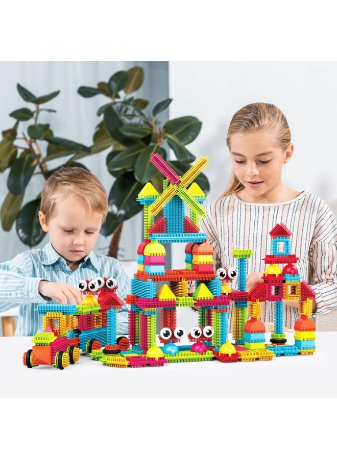 PicassoTiles مجموعة بيكاسو تايلز كتل مغناطيسية على شكل قنفذ 240 قطعة | بلاطات مغناطيسية | ألعاب STEM | مجموعة ألعاب تعليمية | كتل تكديس | تعزز مهارات حل المشكلات والمهارات الحركية الدقيقة | تحسن التنسيق والإبداع | هدية للأطفال والرضع | مجموعة بناء لتطوير عقل الطفل - Image 2