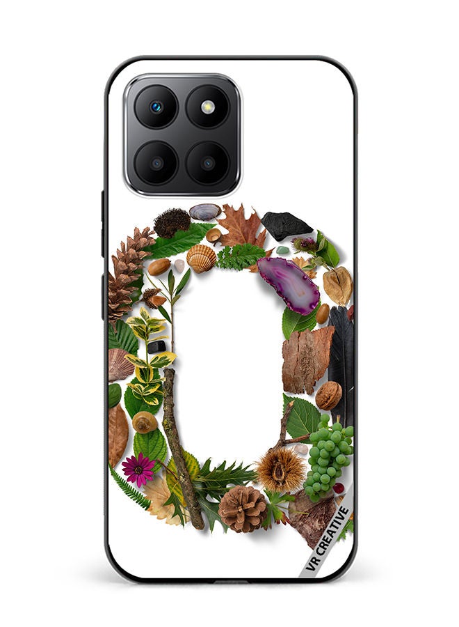 VR CREATIVE Protective Case Cover For Honor 70 Lite Alphabet Q Design Multicolour - Image 1