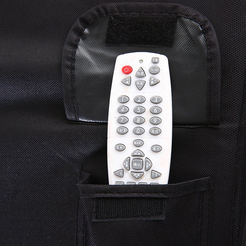 Outdoor TV Cover 50" - 52" Waterproof Television Protector Remote Control Pocket Bottom Cover for LED LCD Plasma Television Sets - Image 4