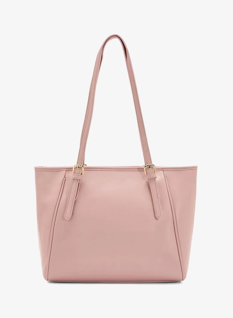 Khizana Metal Trim Detail Everyday Tote Bag