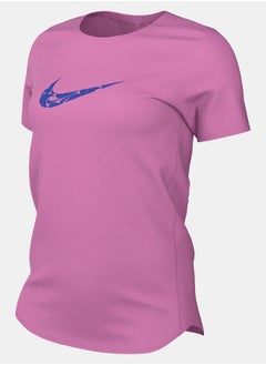 Nike W Nk One Swsh Hbr Df Ss Top  - Image 4