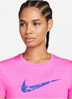 Nike W Nk One Swsh Hbr Df Ss Top  - Image 2