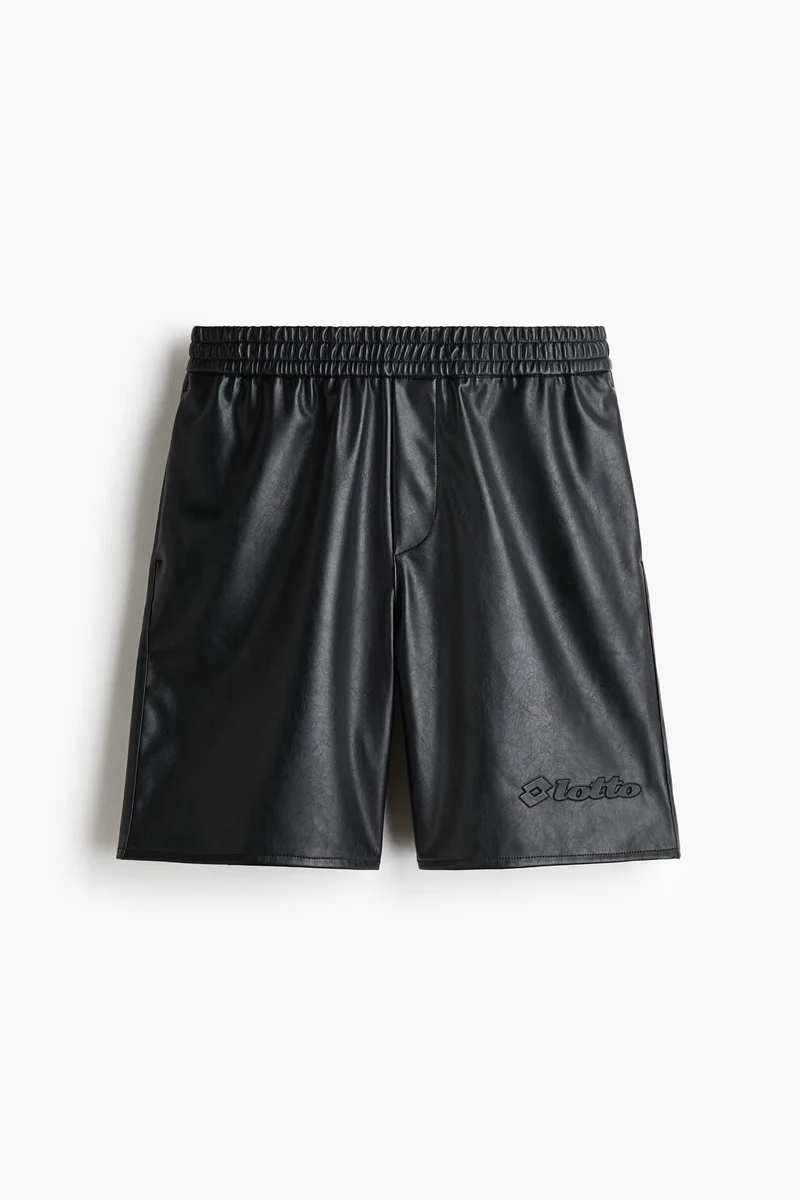 H&M  Relaxed Fit Coated shorts for Men | Best Price UAE