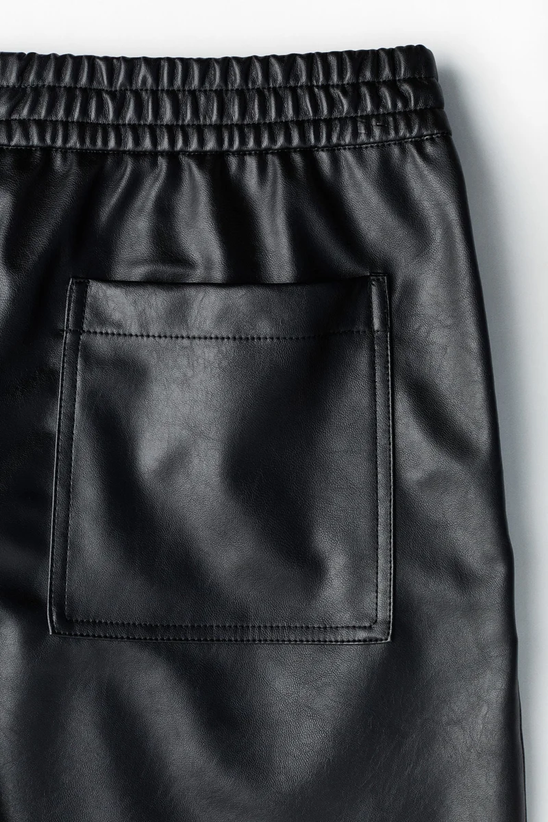 H&M  Relaxed Fit Coated shorts for Men | Best Price UAE