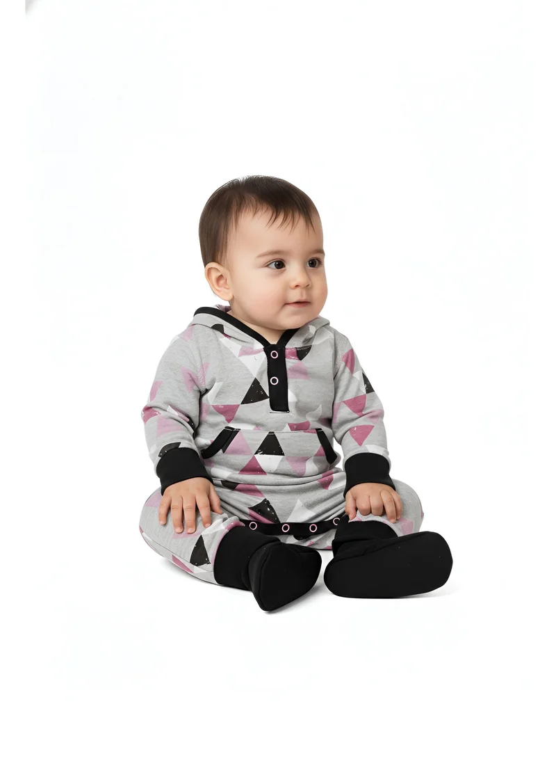 بمبىمىشى بودي سوت بامبي ميتشي بطبعة شكل مع هودي - متعدد الألوان