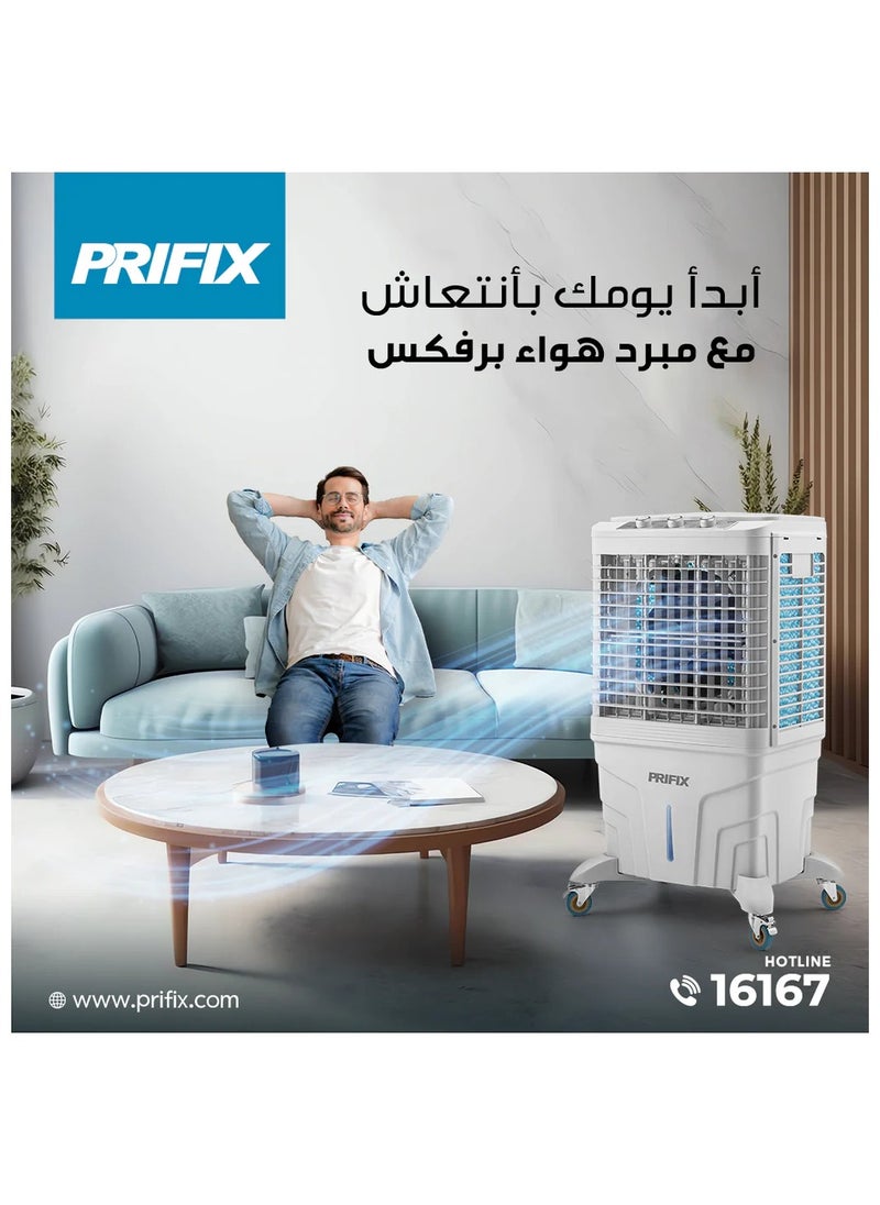 Prifix Air Cooler -ice tank -70 Liters color Grey- DC101