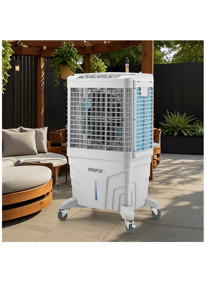 Prifix Air Cooler -ice tank -70 Liters color Grey- DC101