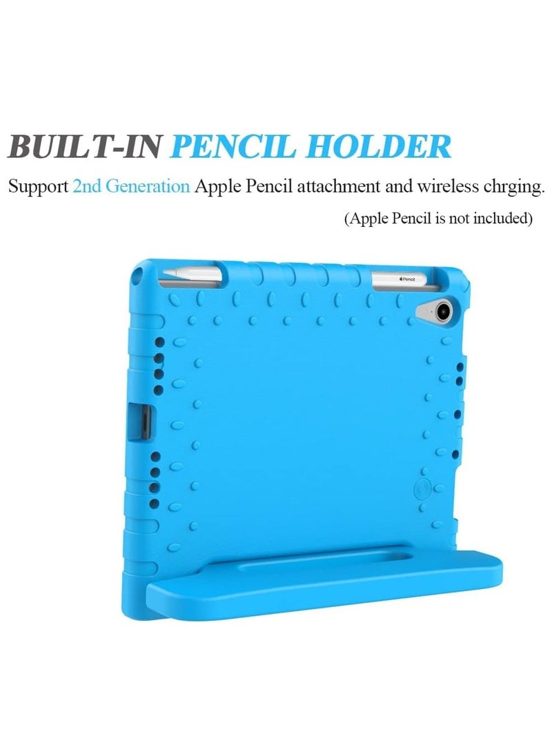 Kids Case for New iPad Mini 6th Generation 8.3 Inch 2021, iPad Mini 6 Case, Shockproof Convertible Handle Stand Protective Kids Case for iPad Mini 6 8.3" 2021 (Blue)