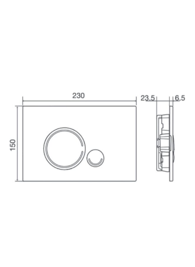 ديورافيت ضاغط بيتا 120 ، كروم مط - Image 2