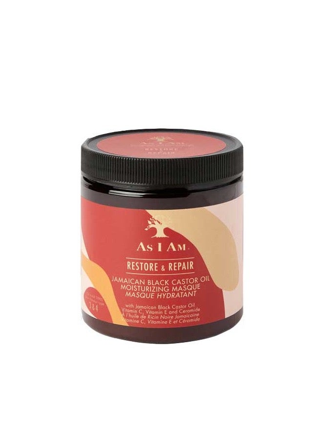 As I Am Restore and Repair Moisturizing Mask - Jamaican Black Castor Oil - Image 1