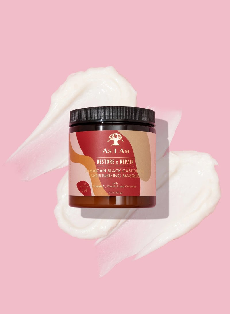 As I Am Restore and Repair Moisturizing Mask - Jamaican Black Castor Oil - Image 2