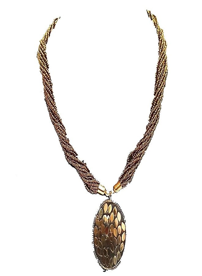 Creative Group Fashion Jewellery of Necklace Pendant for Women & Girls(GOLD) - Image 1