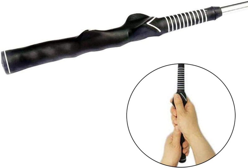 Yuyeran 1Pcs Right-Hand Golf Training Grip Golf Club Grip RH Practice Aid Golf Swing Trainer Accessories - Image 2