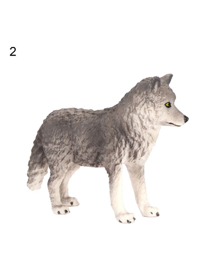 NIBEMINENT Lifelike Wild Wolf Animal Figure