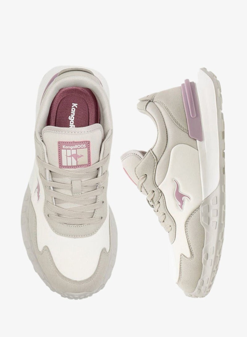 kangaROOS Women's Panelled Lace-Up Sports Shoes - Image 3