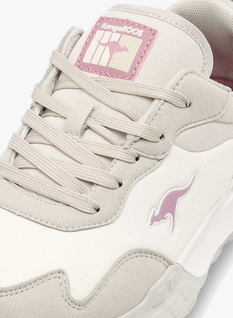 kangaROOS Women's Panelled Lace-Up Sports Shoes - Image 4