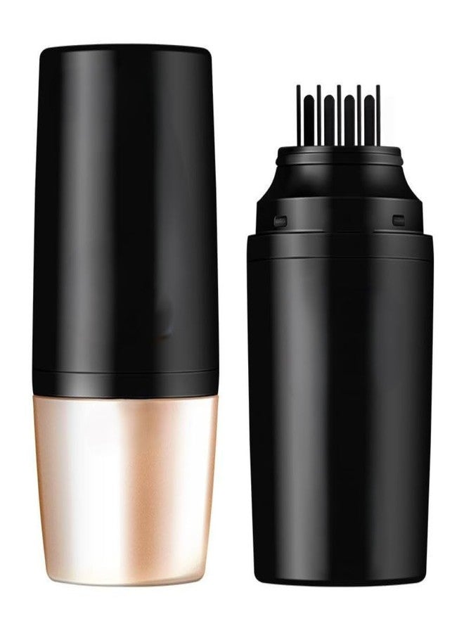 Dkriva قلم صبغة الشعر DKRIVA، آمن ومريح، مشط صبغة شعر مقاوم للماء والعرق، مشط تلوين شعر محمول، صبغة فورية 2 في 1 لجميع أنواع الشعر للنساء والرجال، أسود (20 غرام) (قلم صبغة أسود) - Image 1