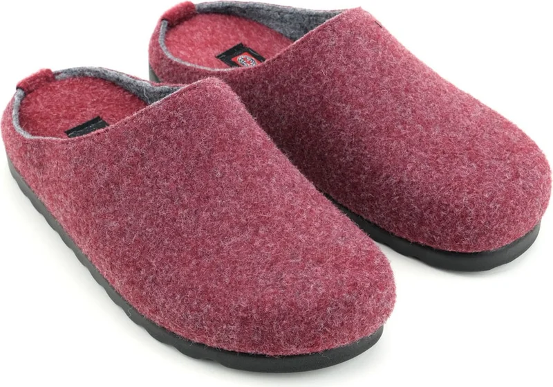 جيزر Women's Winter Felt Comfortable Sole Home Garden Slippers