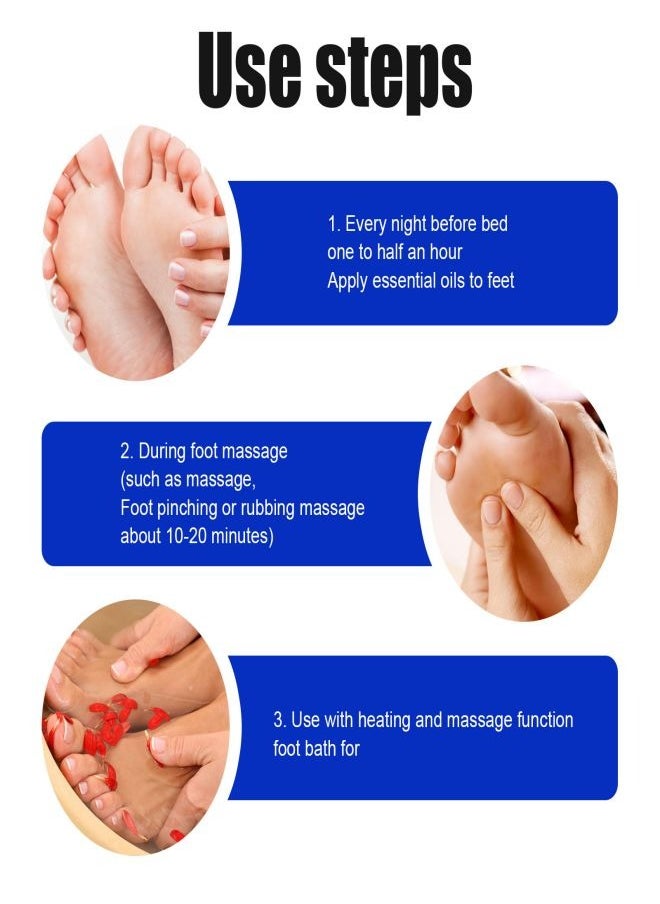 Height growth care oil, plant heightening essential oil, plantar acupoint stimulation, healthy massage essential oil 10ml