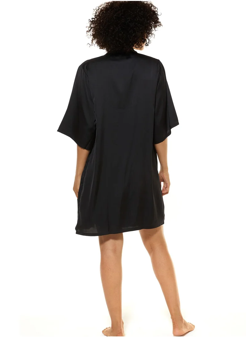 Madamelle Flute Sleeve Robe