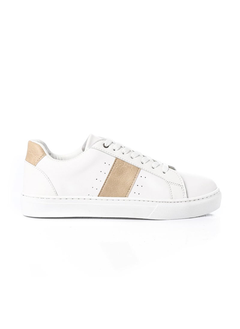 Soul - Casual Lace Up Sneakers - White - Image 1