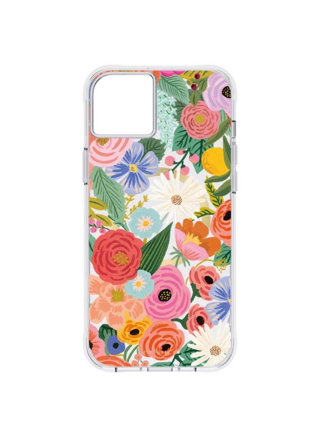 RIFLE PAPER CO. iPhone 14 Plus - Garden Party Blush with Magsafe - Image 1