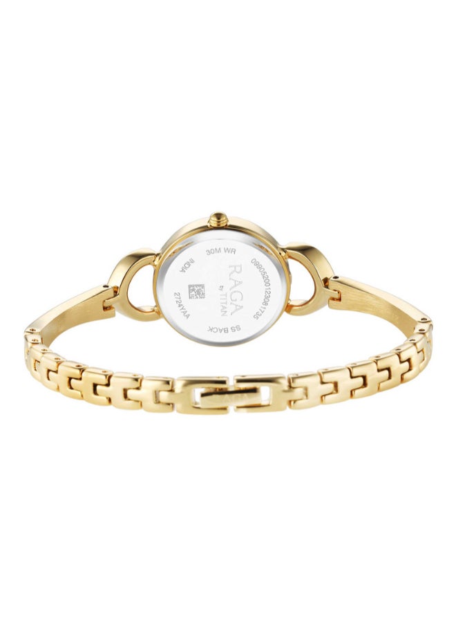 TITAN Women Analog Round Shape Metal Wrist Watch - 2724YM01 - 45.55 Mm  - Image 3