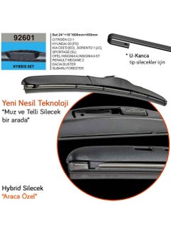 RBW 92601 Kia Sportage 2010-2016 Hybrid Wiper (Hook Md)  - Image 4