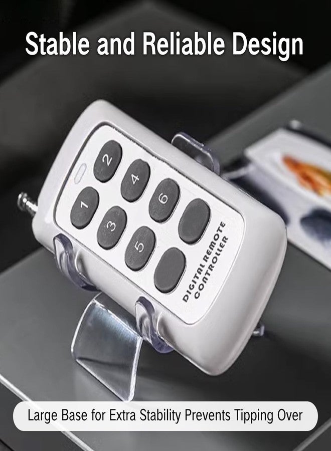 يافيجي مجموعة حامل عرض الصخور من YAFIYGI، 9 قطع، حوامل أكريليك صغيرة للمقتنيات الصغيرة، حامل صخور للمعادن والبلورات والدبابيس، 3 أحجام، مجموعة حوامل أكريليك للصخور المطلية والجيود والعقيق والأحافير - Image 3