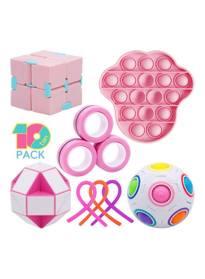 NIBEMINENT Push Bubble Sensory Fidget Toy Set - Image 1