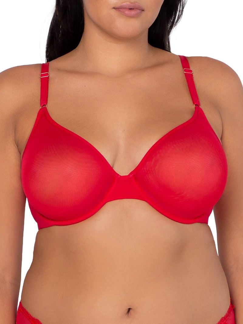 Smart & Sexy Sheer Mesh Demi Underwire Bra - Image 1
