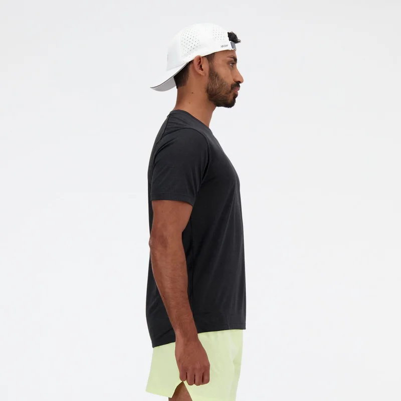 New Balance Black Men's RC Essential T-Shirt for Men | Best Price UAE