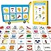 SpriteGru Magnetic Shopping List Game Funny Groceries Matching Memory Game Race to Collect Your Items Educational Toy for Boys Girls at Home - Image 2