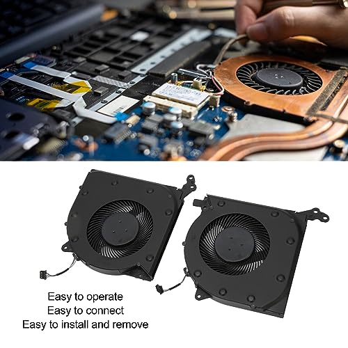 Dpofirs Legion 5 15IMH05/15ARH05 Laptop CPU & GPU Cooling Fan, 4 Pin DC 5V - Image 4