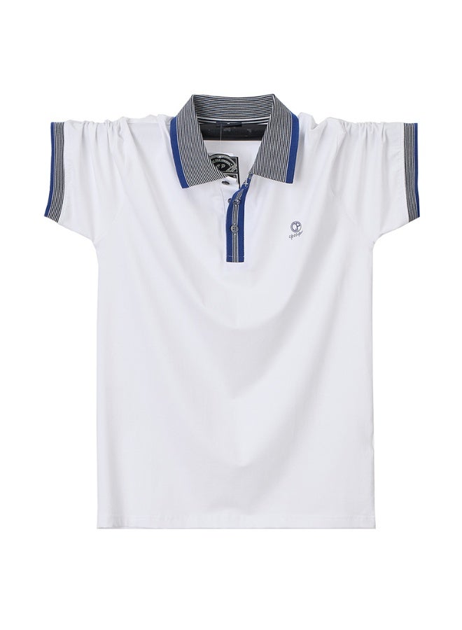Summer Short Sleeve Polo Shirts Men Plus Size Polo Shirts Cotton Male Fashion Casual Butto Design Polo Shirts - Image 1